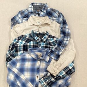 Men's Plaid and Solid Shirt Collection